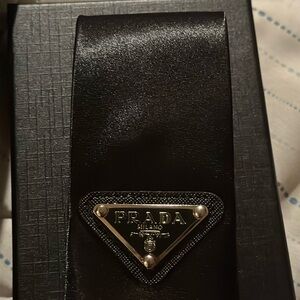 Prada silk tie